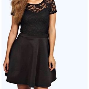 NWT sweetheart black cocktail dress